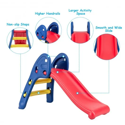 2 Step Children Folding Plastic Slide