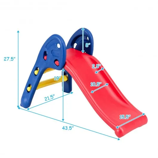 2 Step Children Folding Plastic Slide