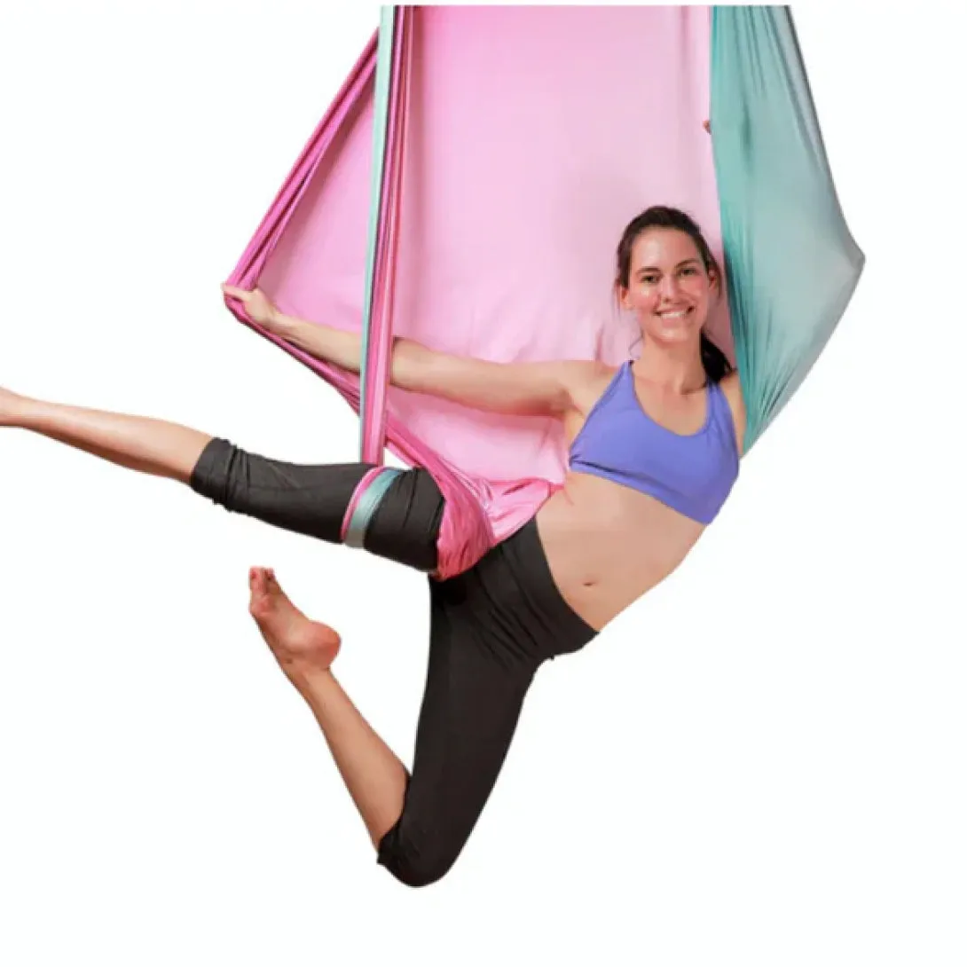 Aerial Yoga Hammock Set with Rigging Equipment