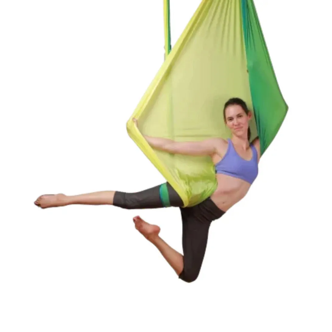 Aerial Yoga Hammock Set with Rigging Equipment