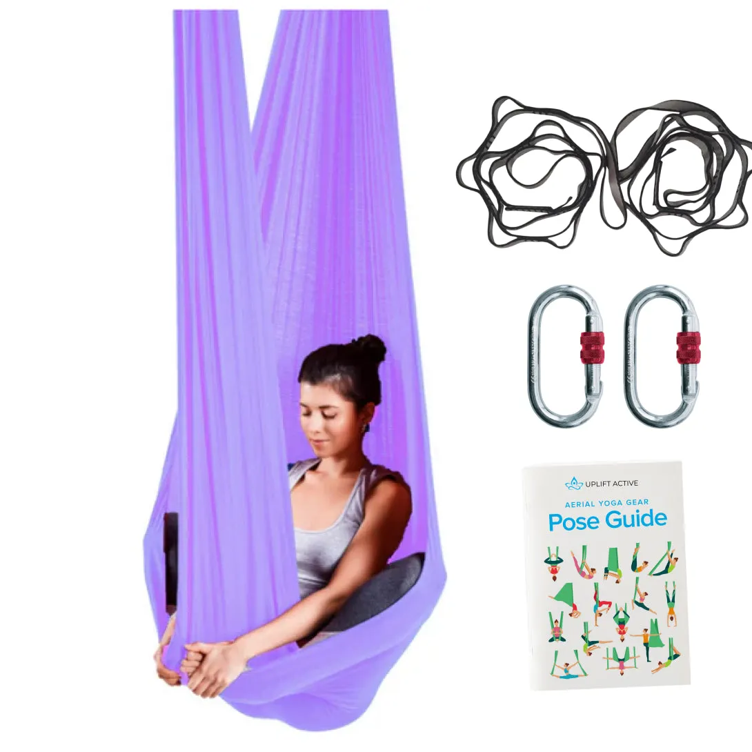 Aerial Yoga Hammock Set with Rigging Equipment