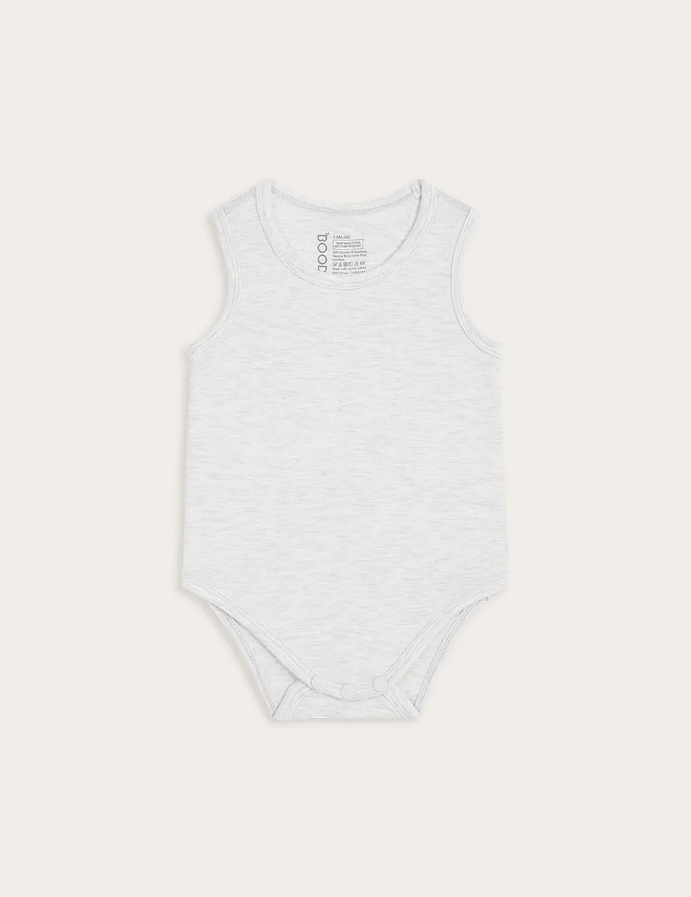 Baby Bodysuit - Heather Grey