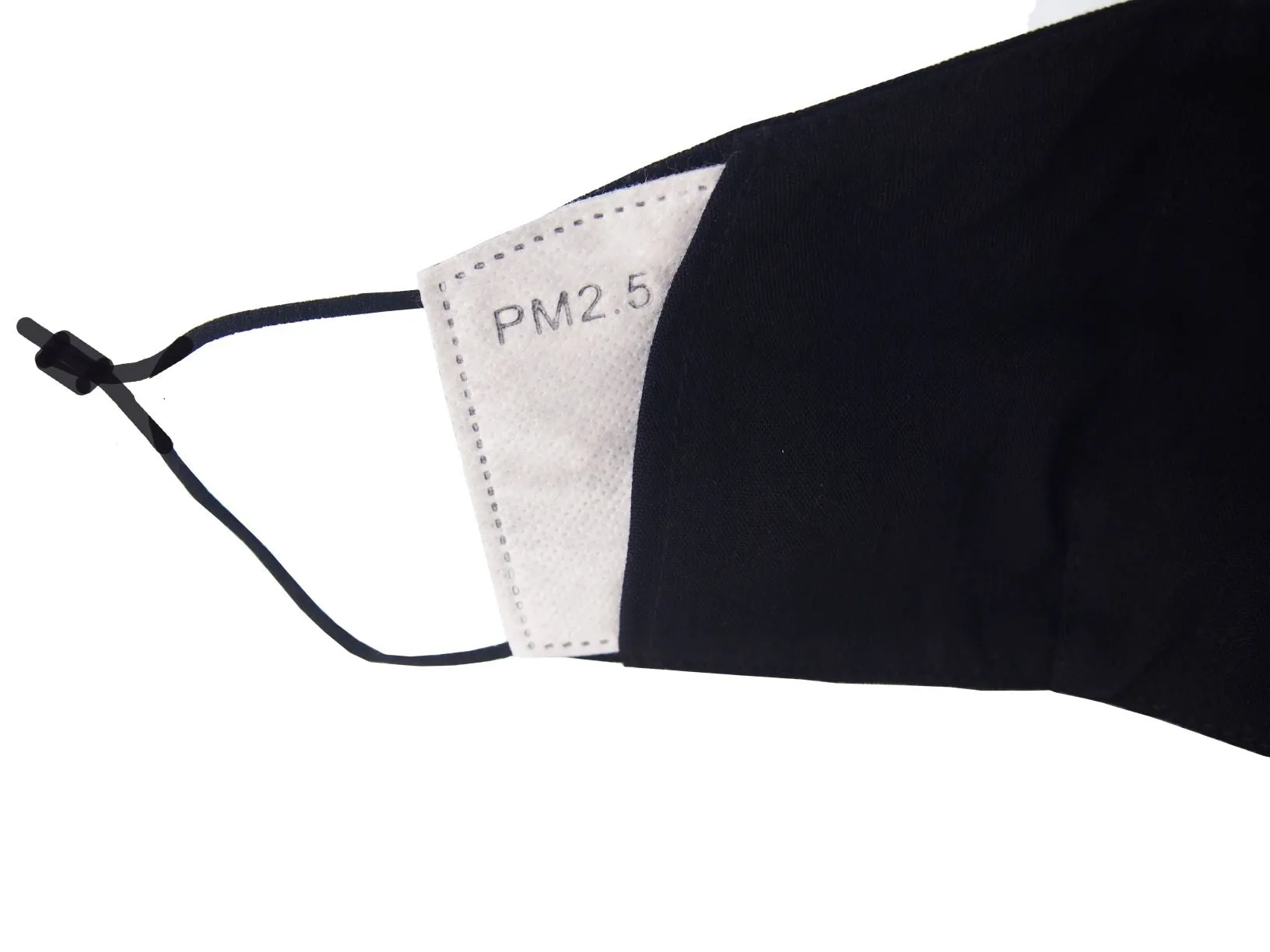 Children - Fridaze 100% Linen Face Mask incl. one PM 2.5 Filter - Black