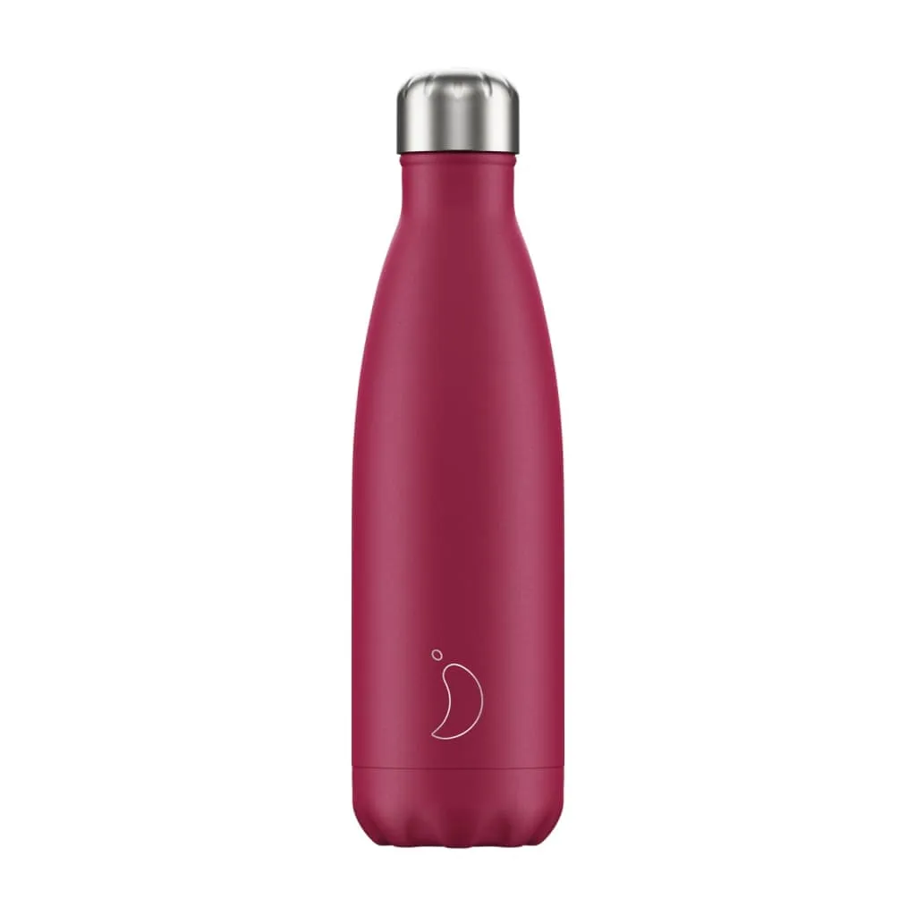 Chilly's Bottle Matte Pink 500ml