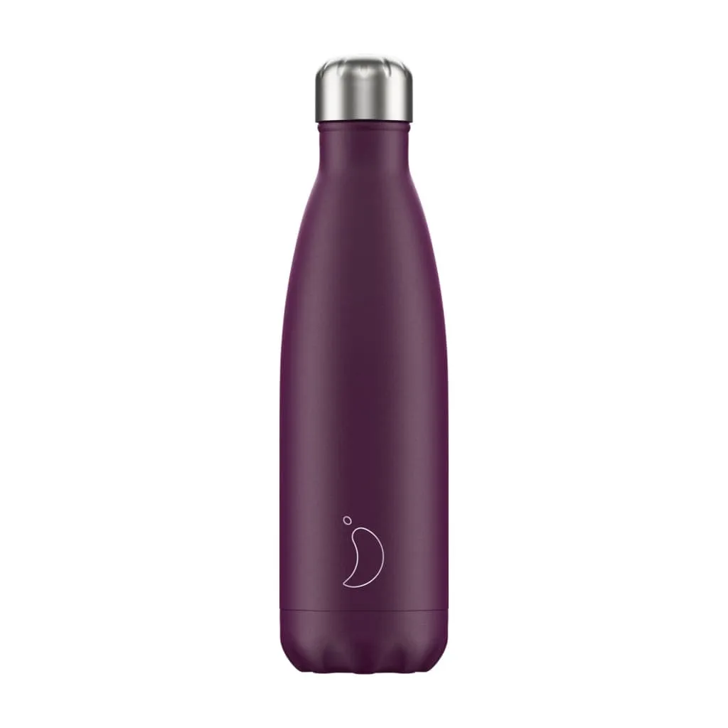 Chilly's Bottle Matte Purple 500ml