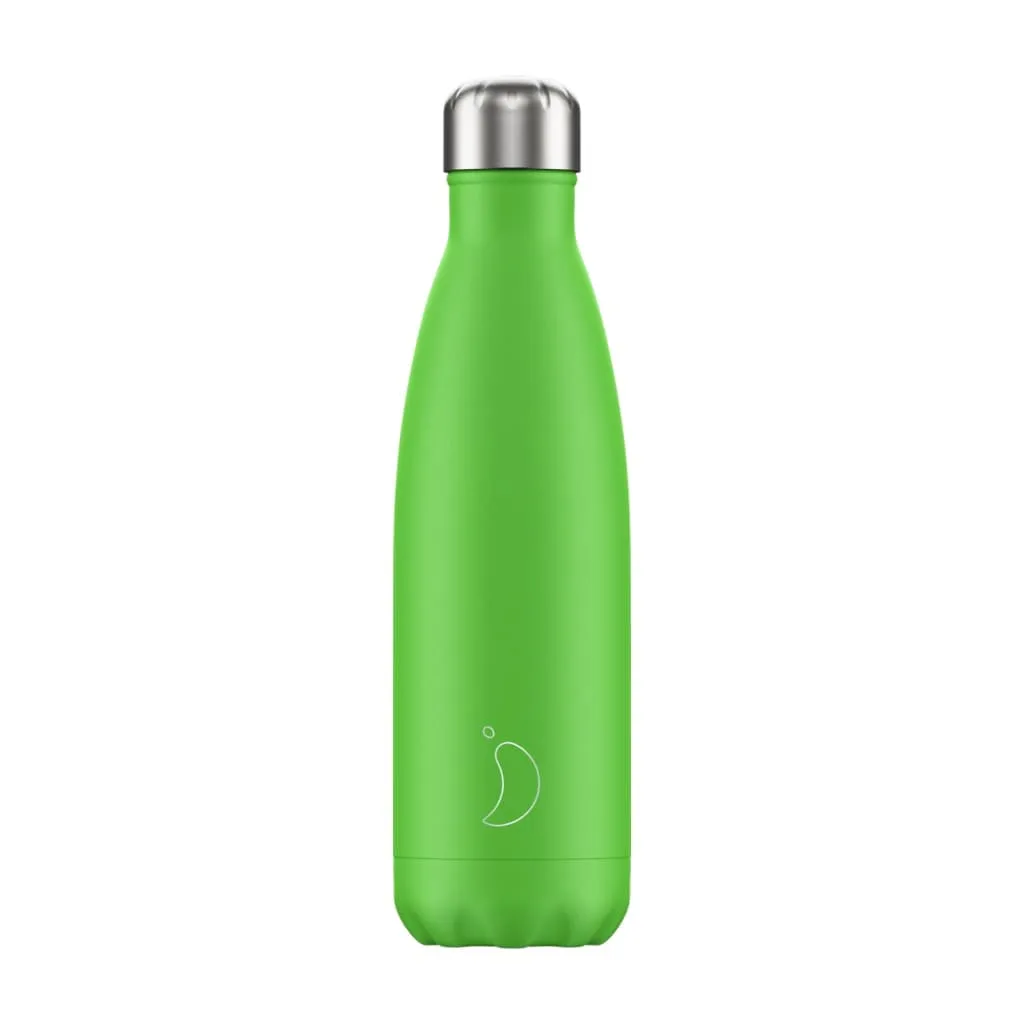 Chilly's Bottle Neon Green 500ml