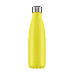 Chilly's Bottle Neon Yellow 500ml