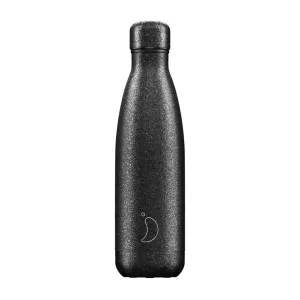 Chilly's Bottle Sparkly Black 500ml