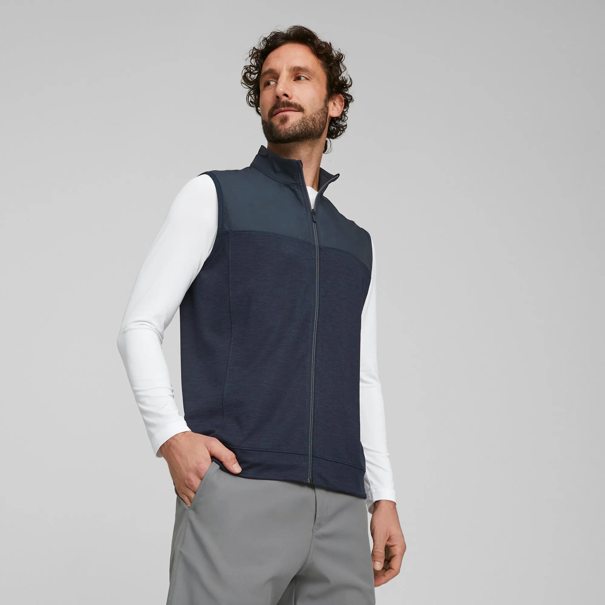 CLOUDSPUN Colorblock Golf Vest