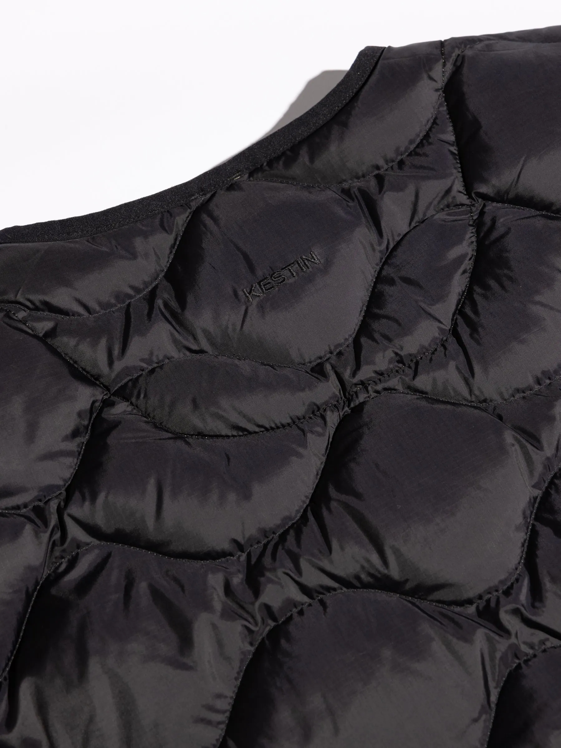 Cuillin Down Vest in Black Recycled Ripstop