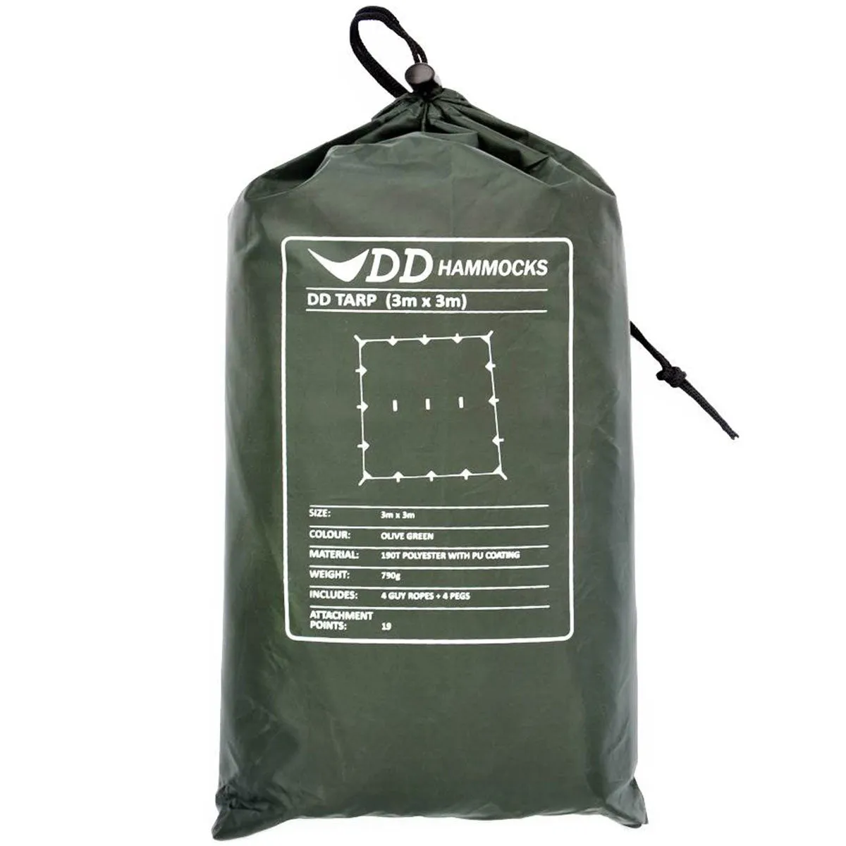 DD Hammocks Tarp 3x3