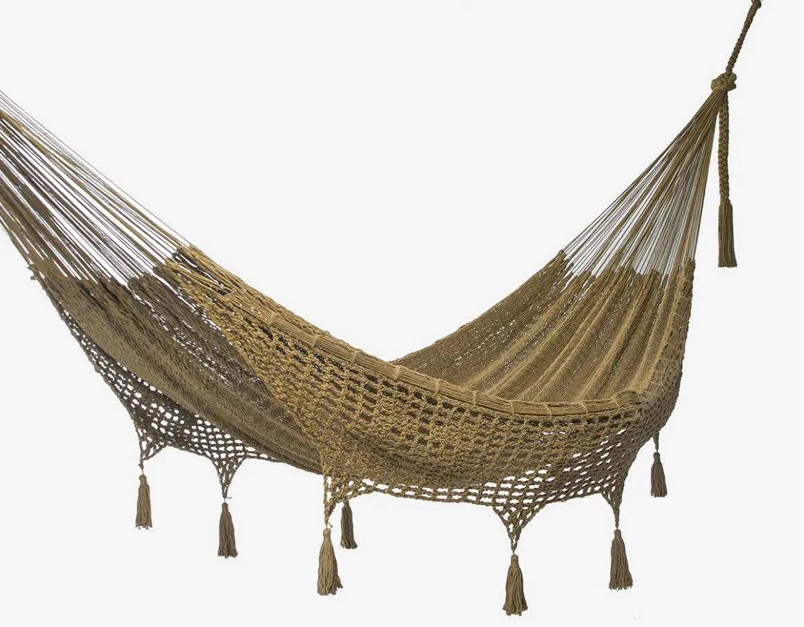 Deluxe King Outdoor Cotton Hammock