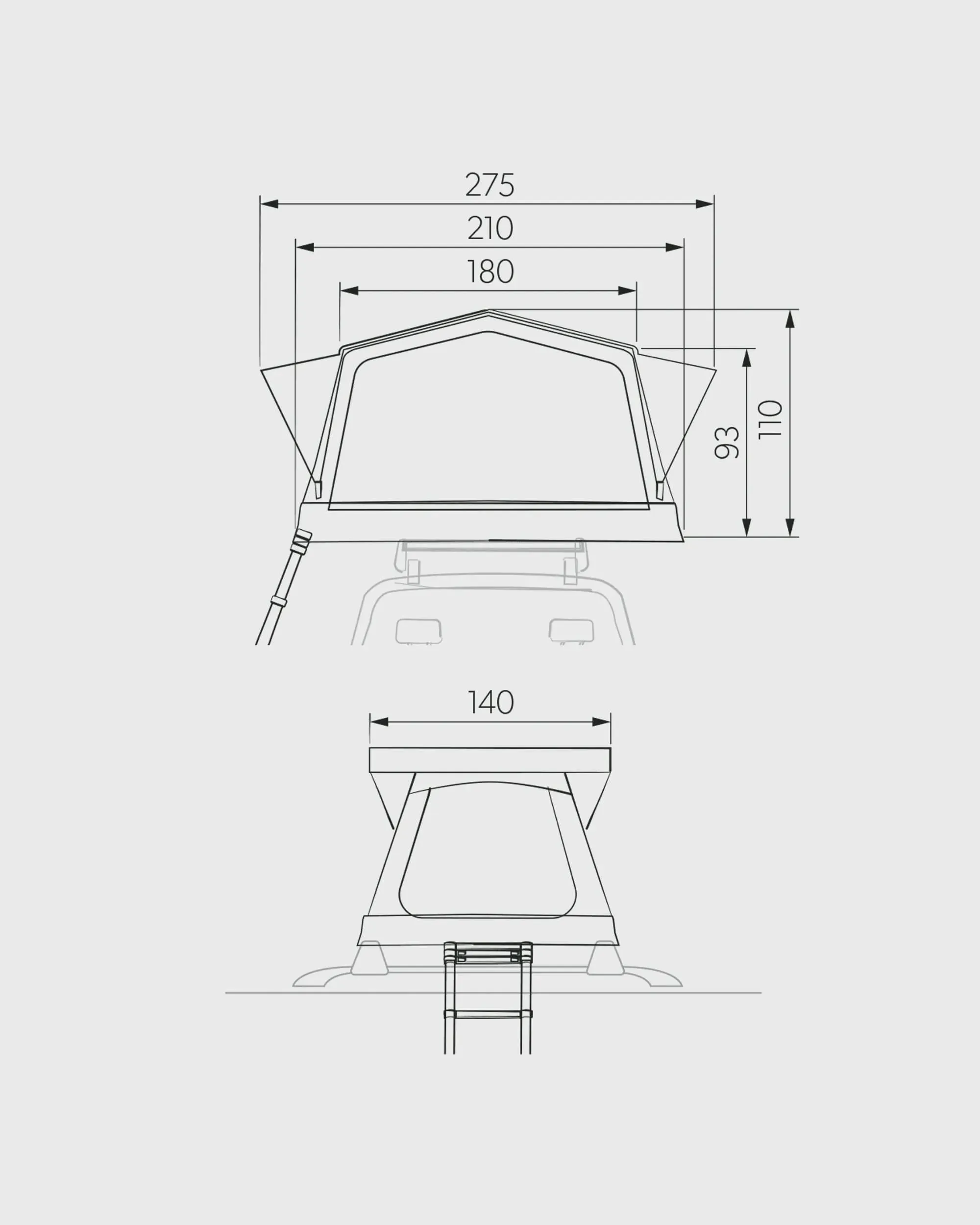 Dometic TRT 140 Air - Ore