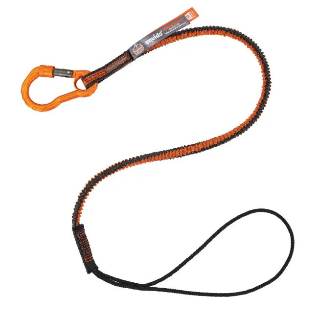 Ergodyne Squids 3104F(x) Standard Carabiner and Choke Loop Lanyard - 10lb