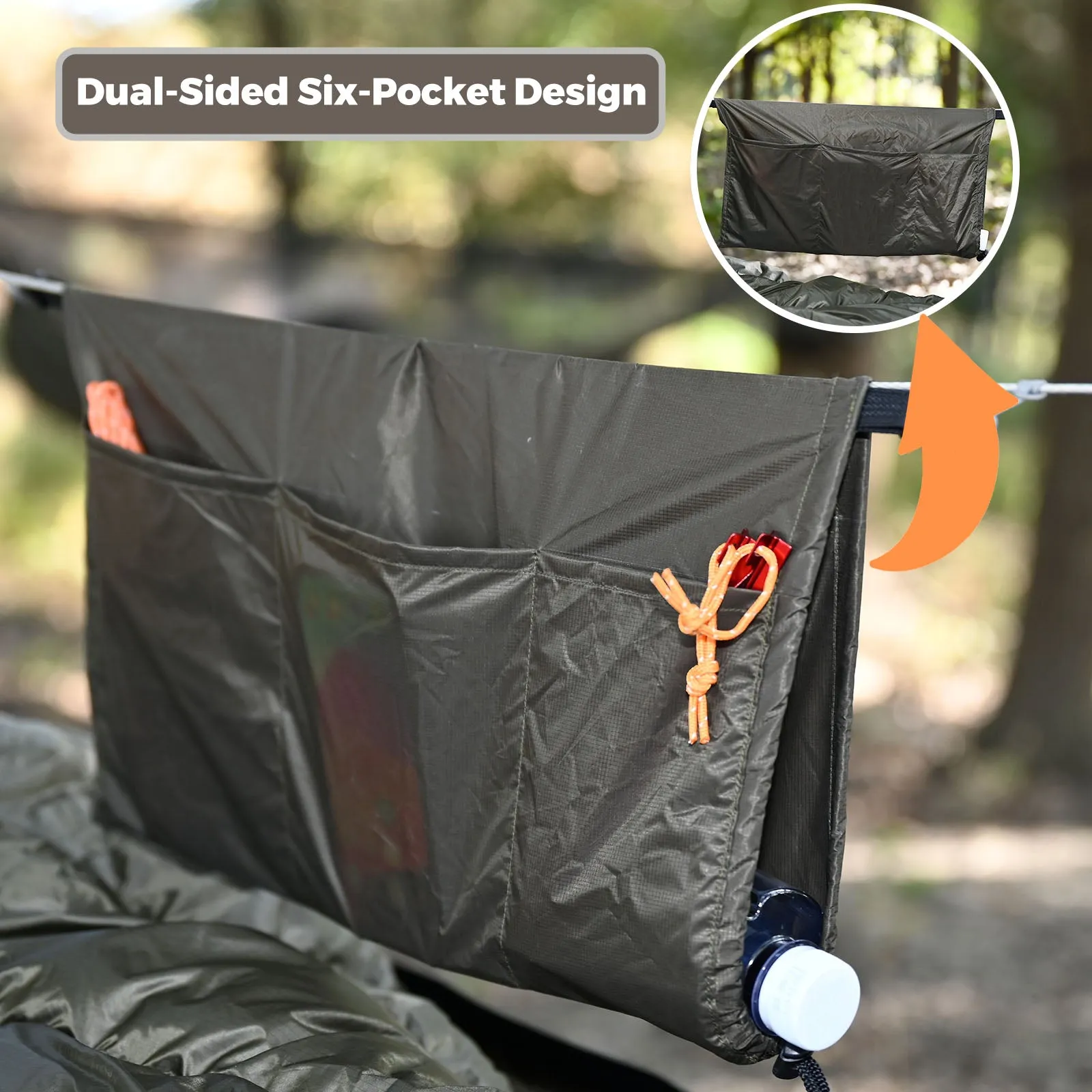 Hammock Ridgeline Organizer Plus