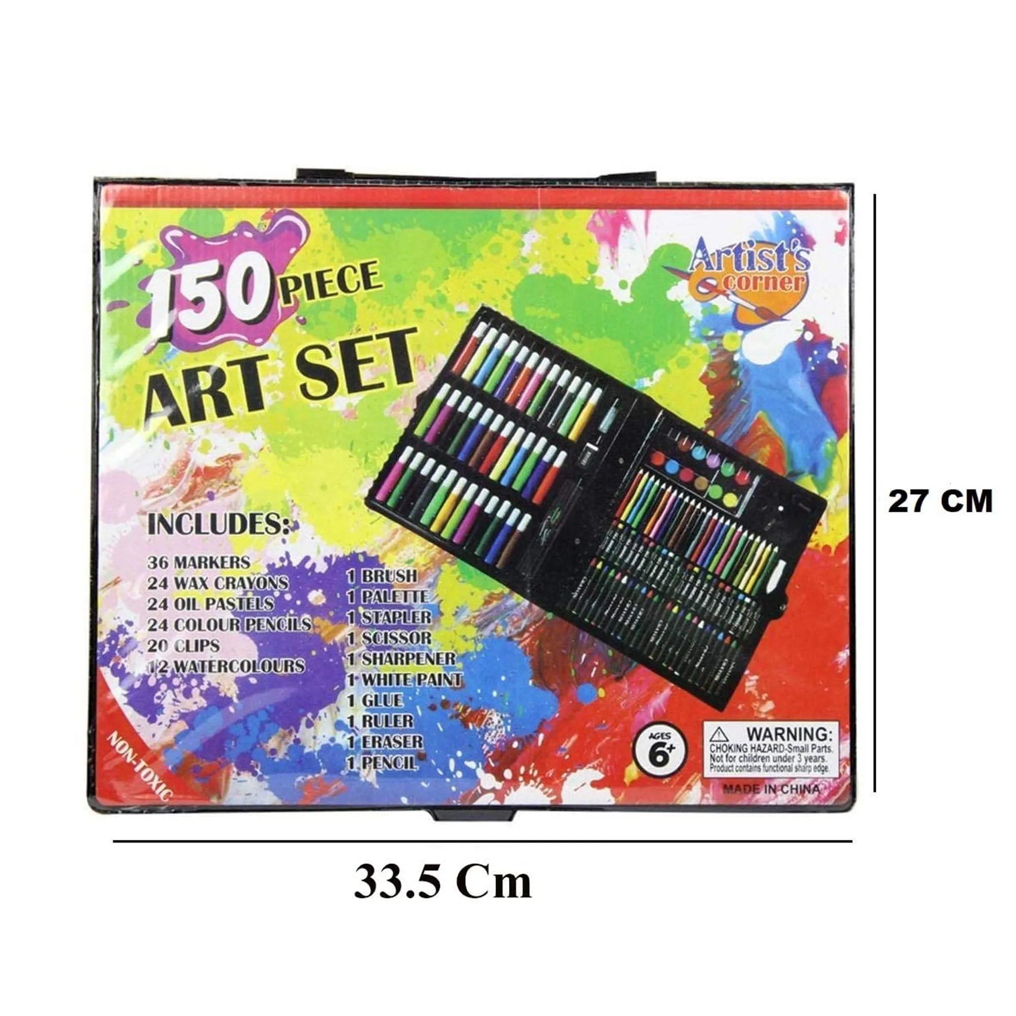 KARP Art Kit - Portable 150 Pieces Drawing Set