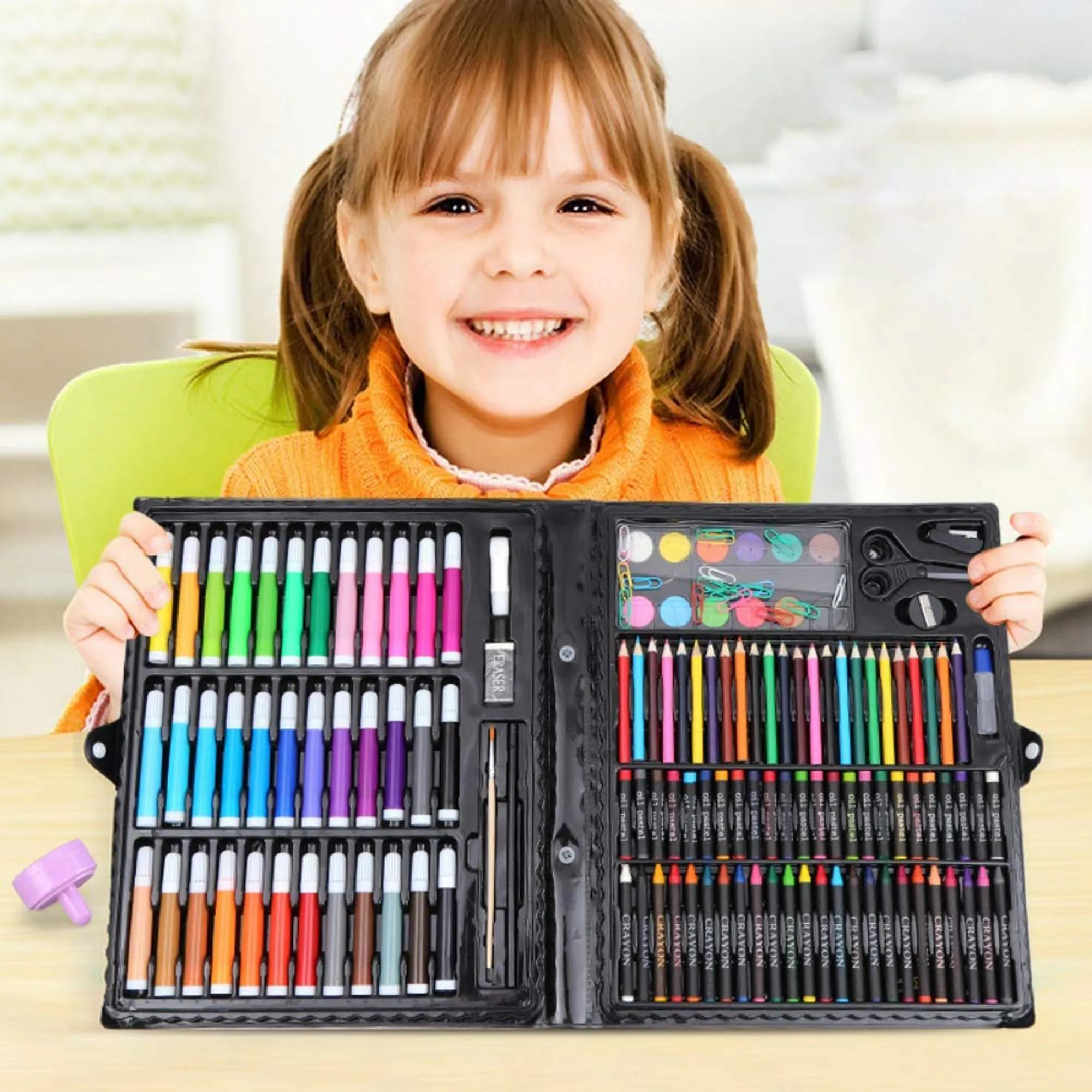 KARP Art Kit - Portable 150 Pieces Drawing Set