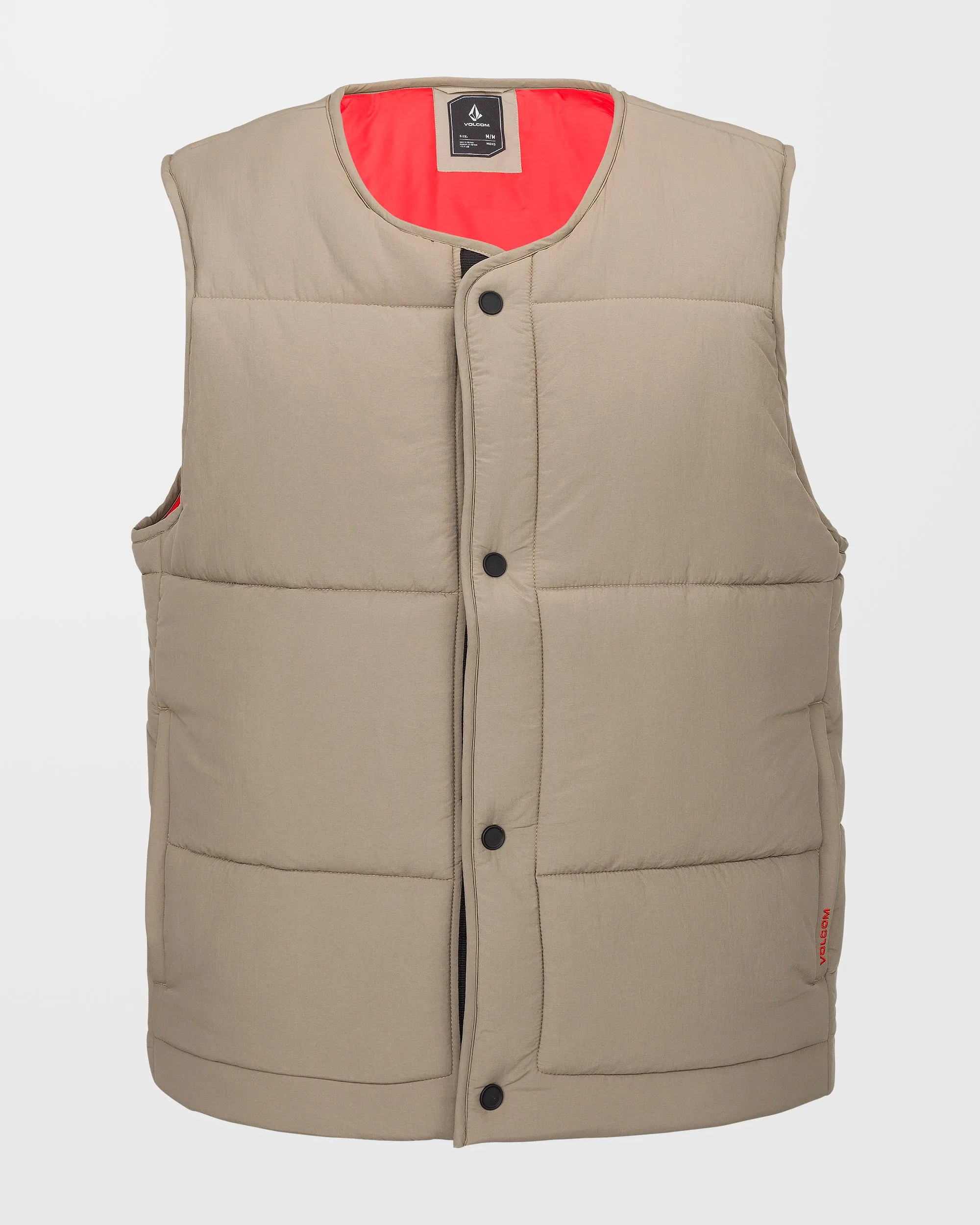 Layered Up Vest - Chestnut Brown