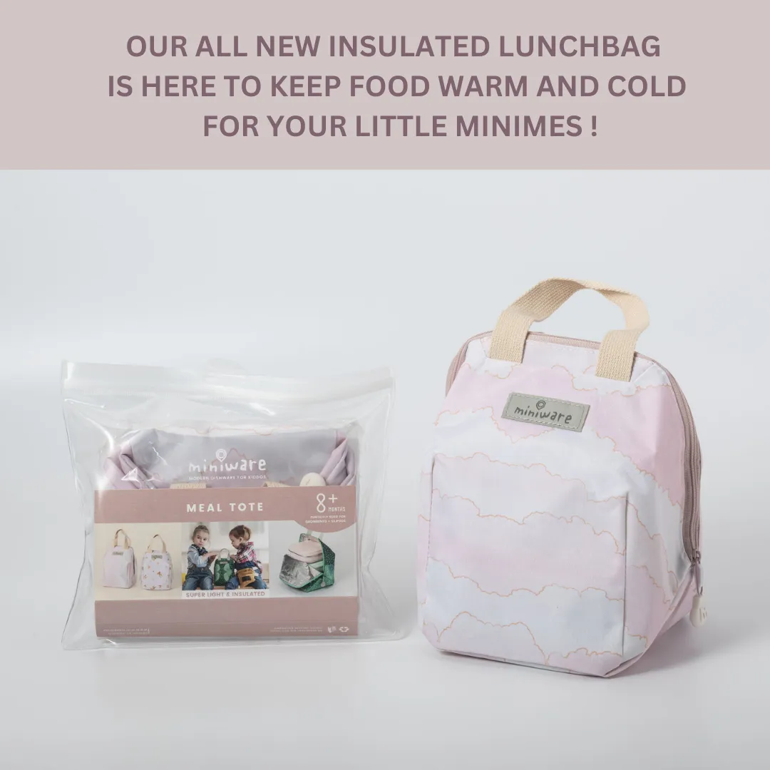 Mealtote Insulated Lunch Bag Pink Cloud