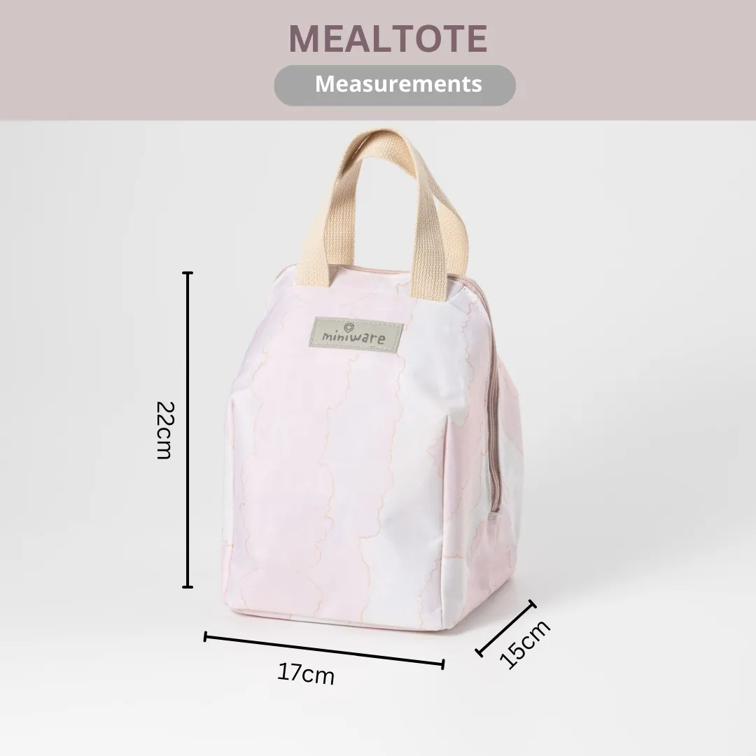 Mealtote Insulated Lunch Bag Pink Cloud