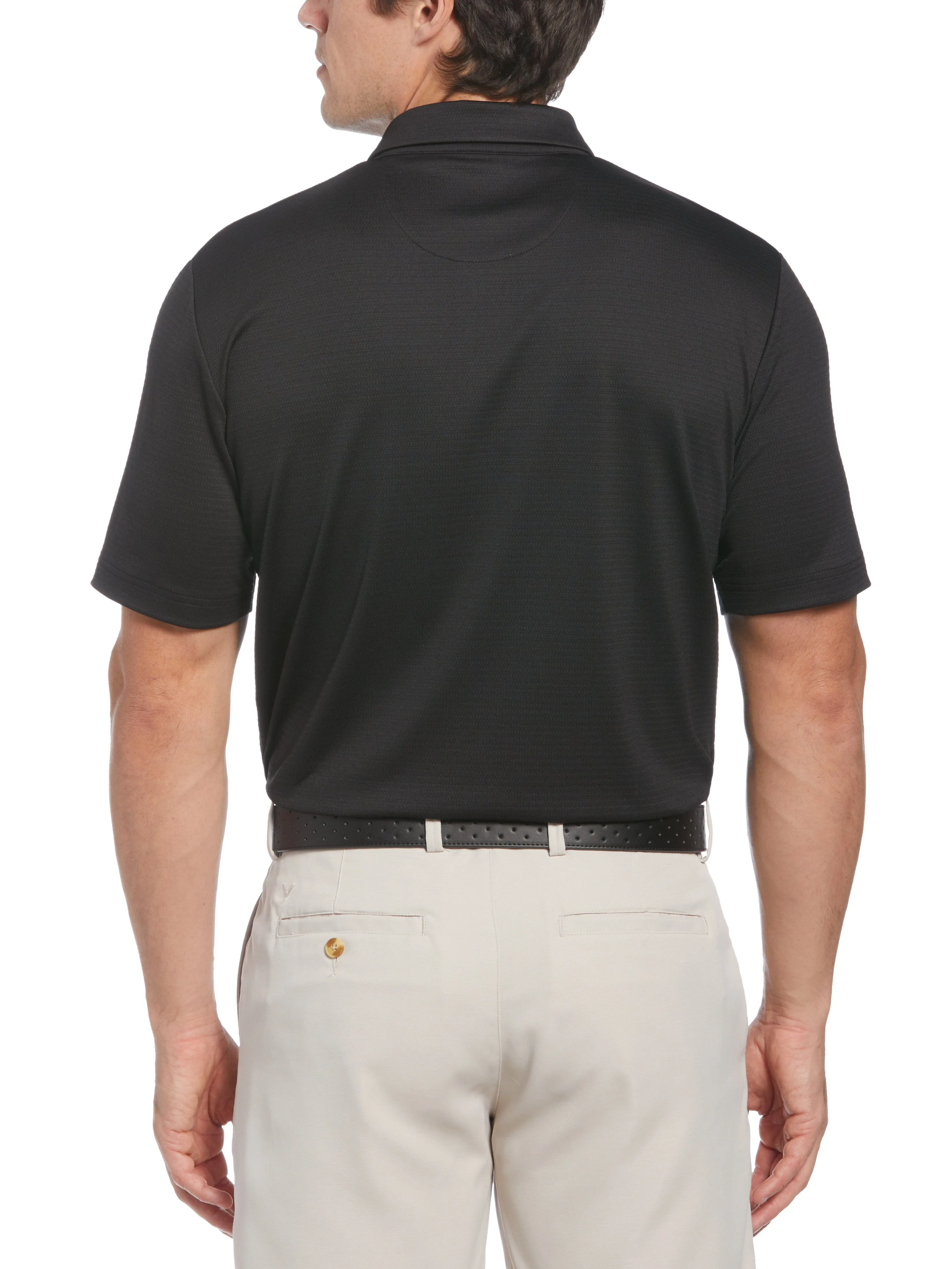 Men's Micro Texture Golf Polo