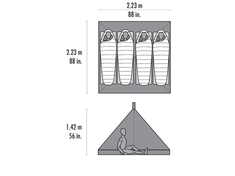 MSR Front Range™ Bug/Floor Insert