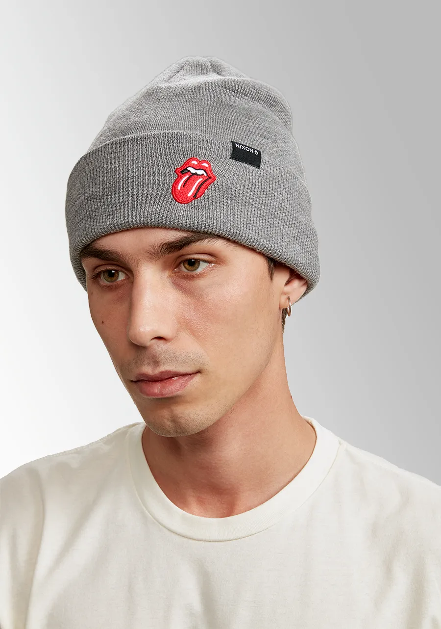 Rolling Stones Beanie - Heather Gray