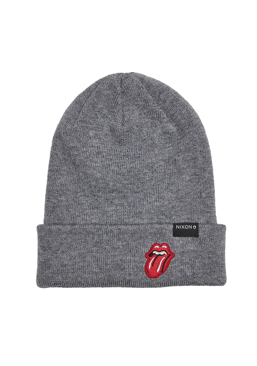 Rolling Stones Beanie - Heather Gray