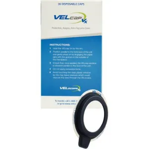 VELcap Antifog Lens Covers, 128/Pkg