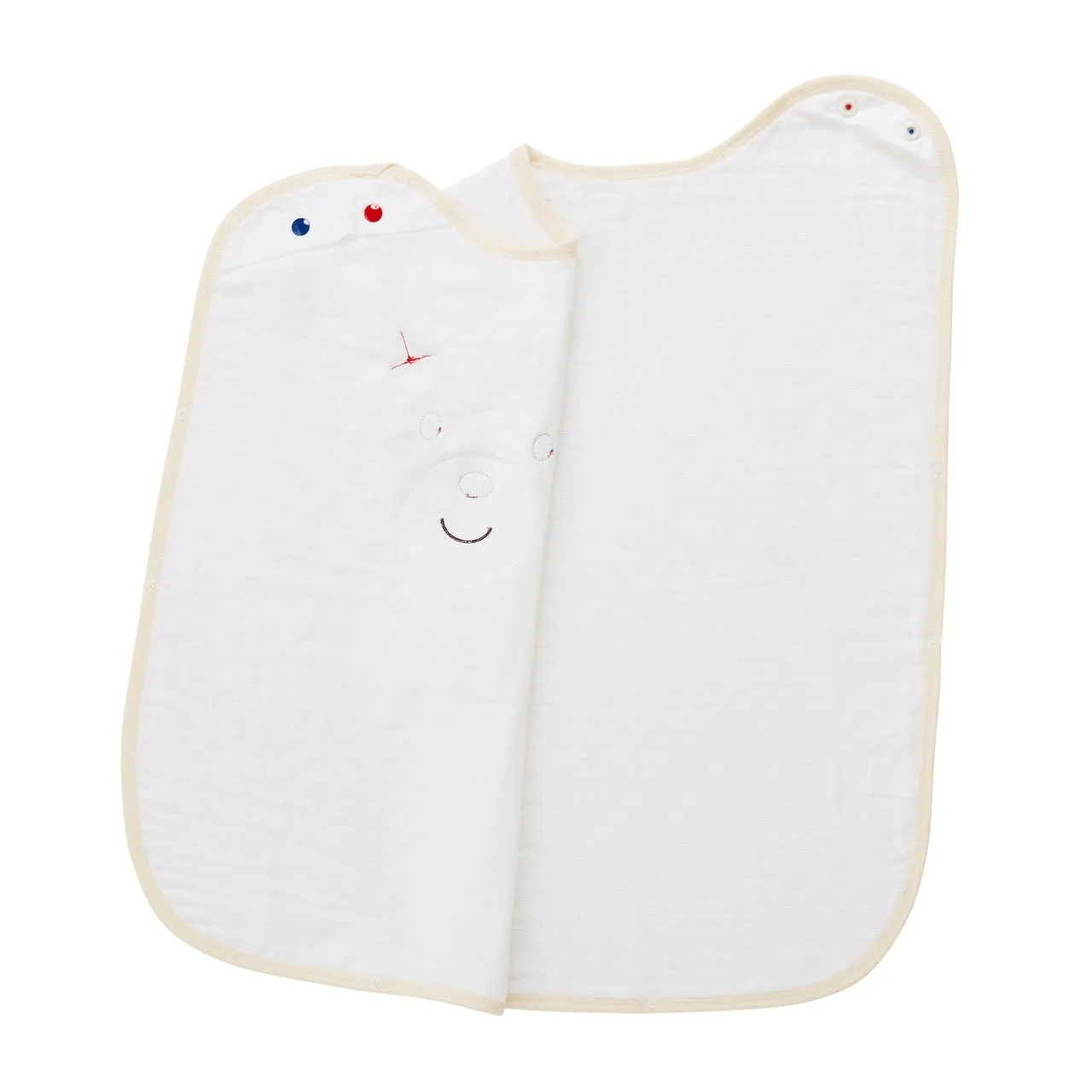 Wearable Beary Bean Blanket in 6-Layer Gauze