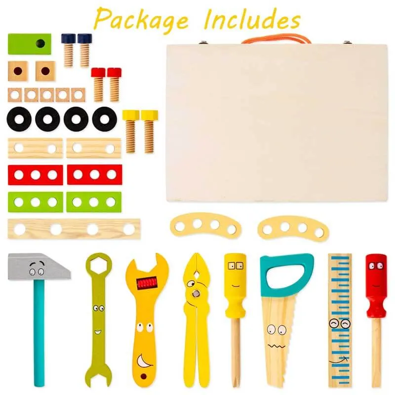 Wooden Toddler Tools Set