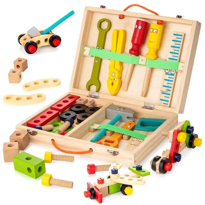 Wooden Toddler Tools Set