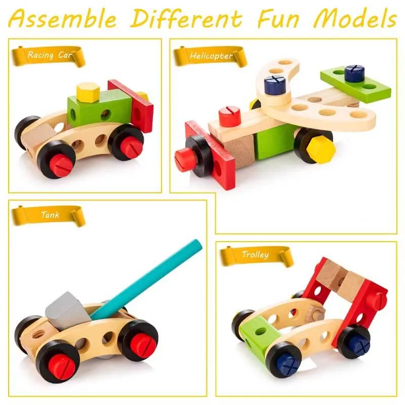 Wooden Toddler Tools Set