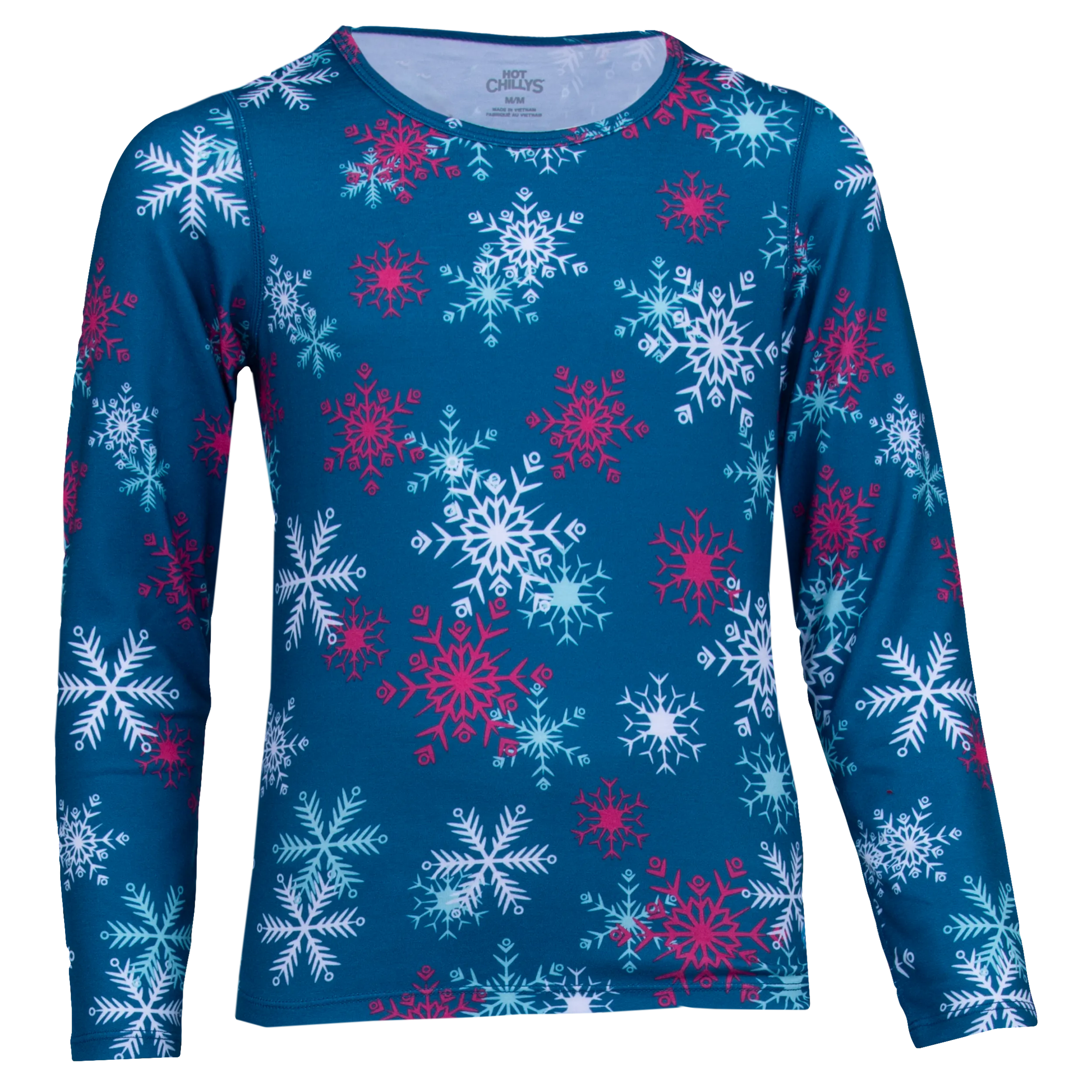 Youth Originals Print Crewneck - Aerial Snowflake